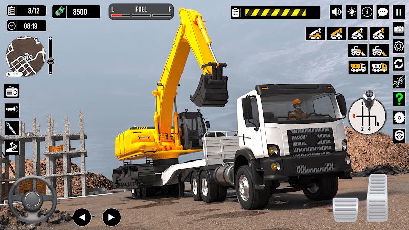 Construction Game: Truck Games Tangkapan skrin 4