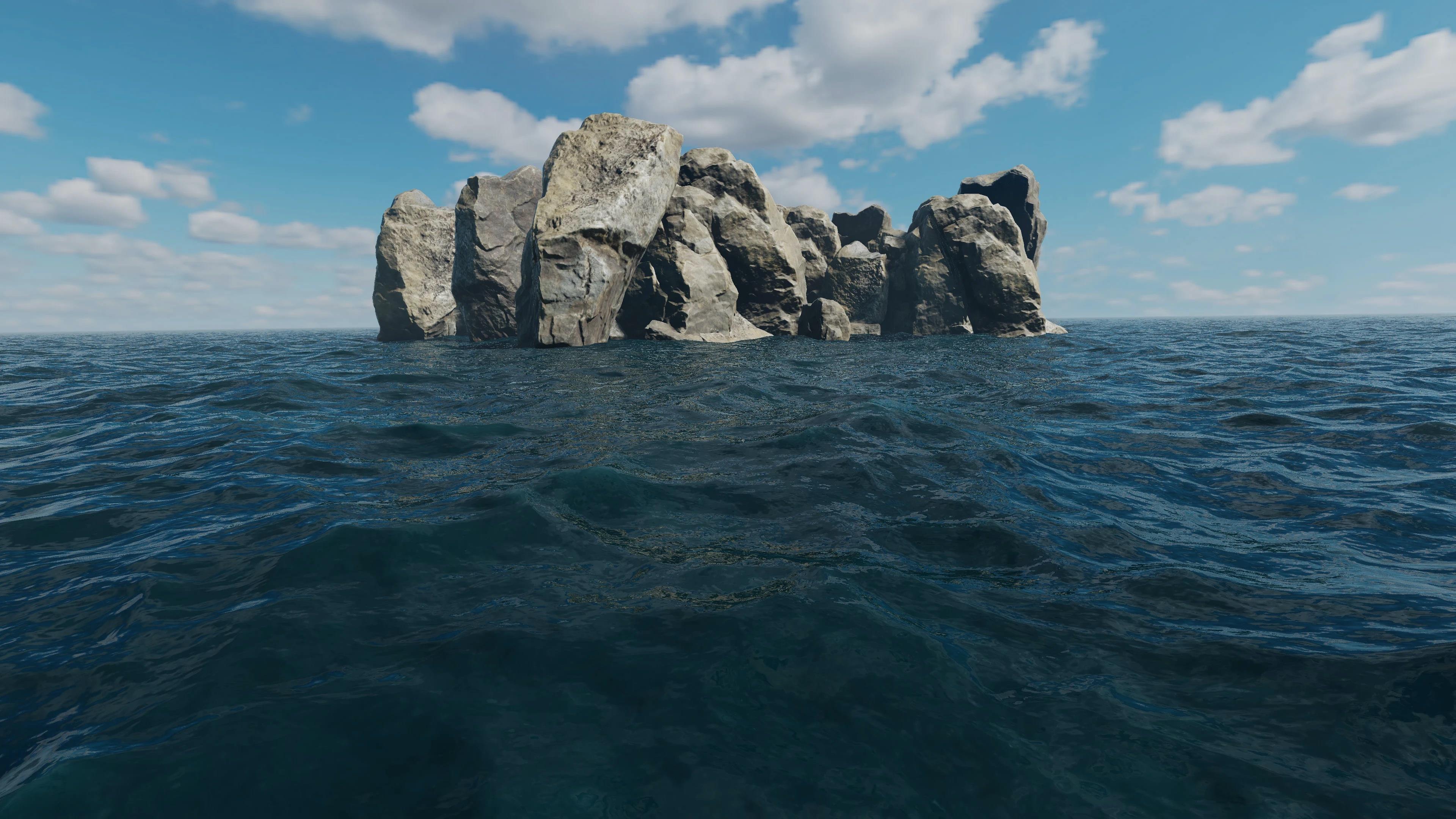 Schermata Seascape Benchmark - GPU test 1