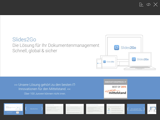 Slides2Go Capture d'écran 4