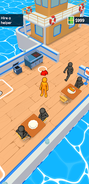 Boat Venture: Idle Manager Mod Скриншот 1