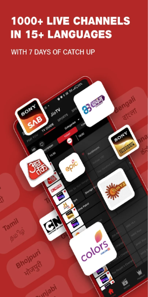 JioTV: Live TV, Catch-Up & OTT應用截圖第2張