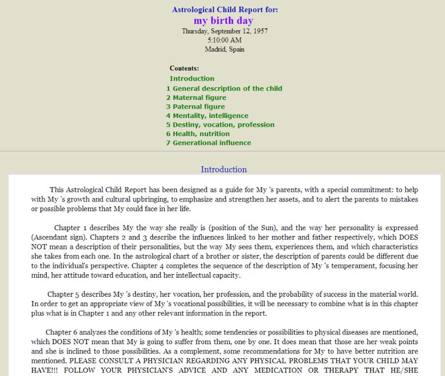 Free Astrology Reports Tangkapan skrin 3