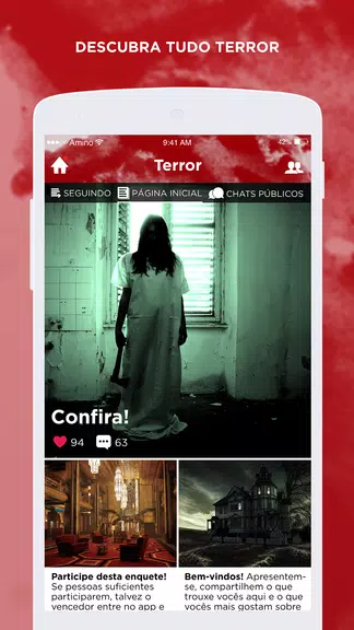 Terror Amino em Português Ảnh chụp màn hình 2