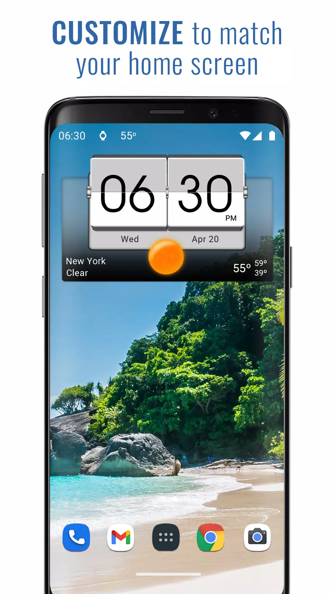 3D Flip Clock & Weather スクリーンショット 2