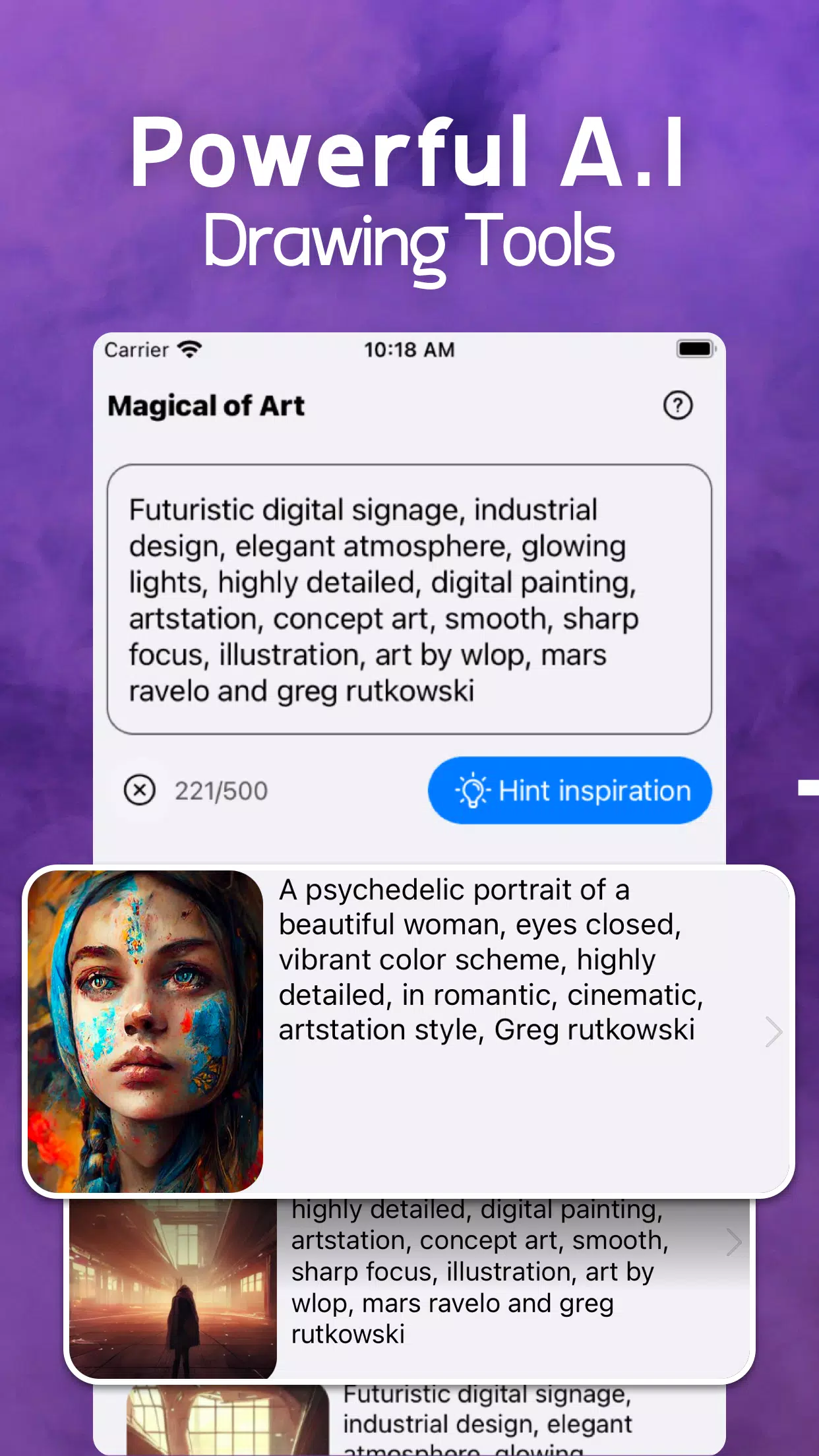 AI Generated Art Generator Ekran Görüntüsü 2