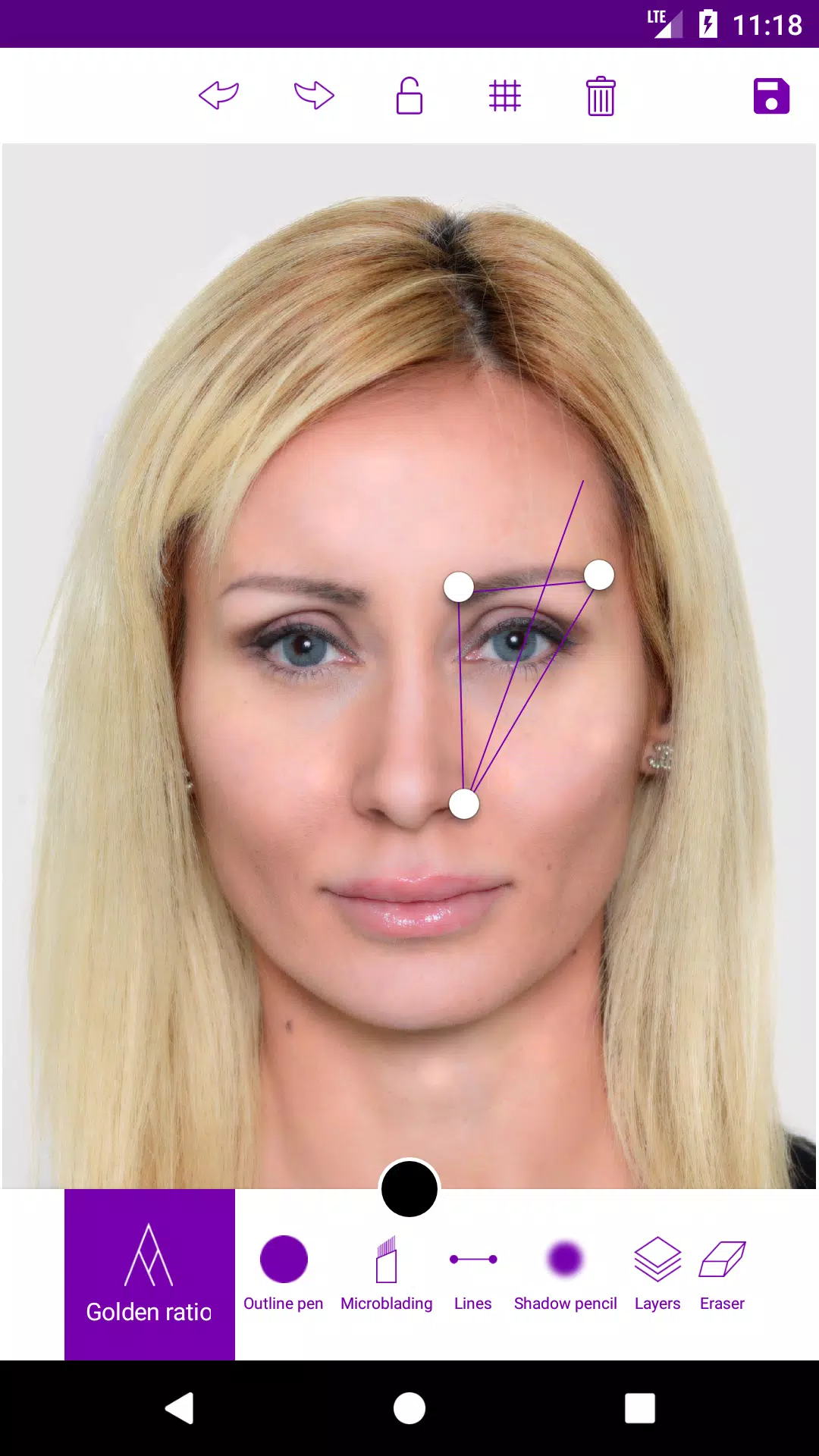 Microblading App Screenshot 2