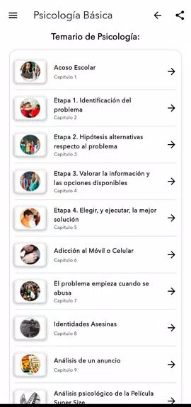 Psicología Básica Captura de pantalla 3