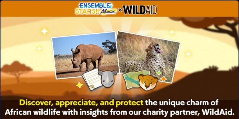 WildAid and Ensemble Stars!! Music Team Up for African Biodiversity