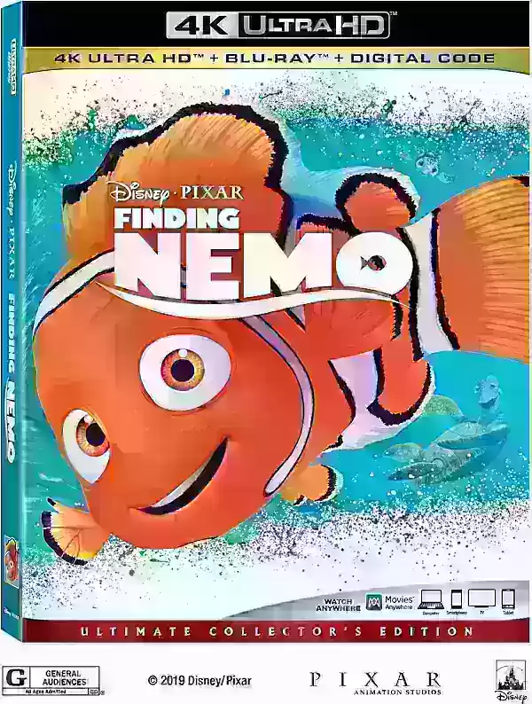 Finding Nemo 4K cover