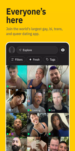 Grindr Mod ဖန်သားပြင်ဓာတ်ပုံ 1
