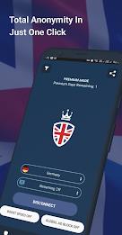 VPN UK: Fast VPN with Adblock स्क्रीनशॉट 1