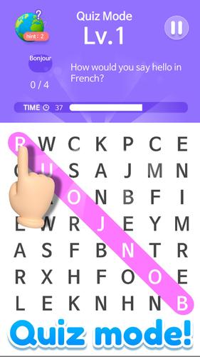 Schermata Word Search - Connect letters 1