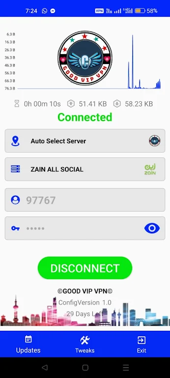GOOD VIP VPN Captura de tela 4