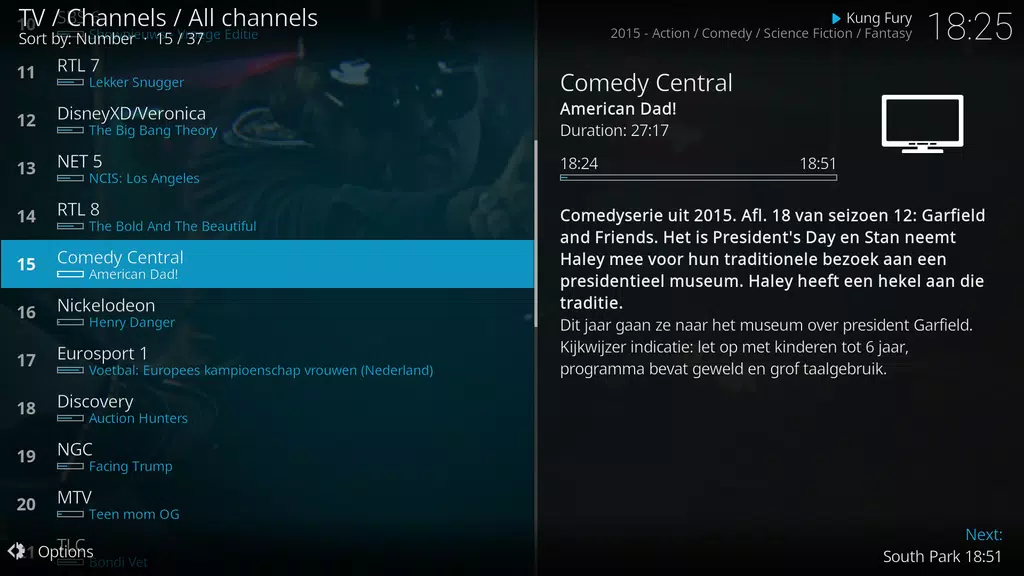 Kodi Ảnh chụp màn hình 3
