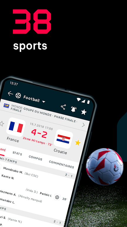 Flashscore - flash résultats Screenshot 2