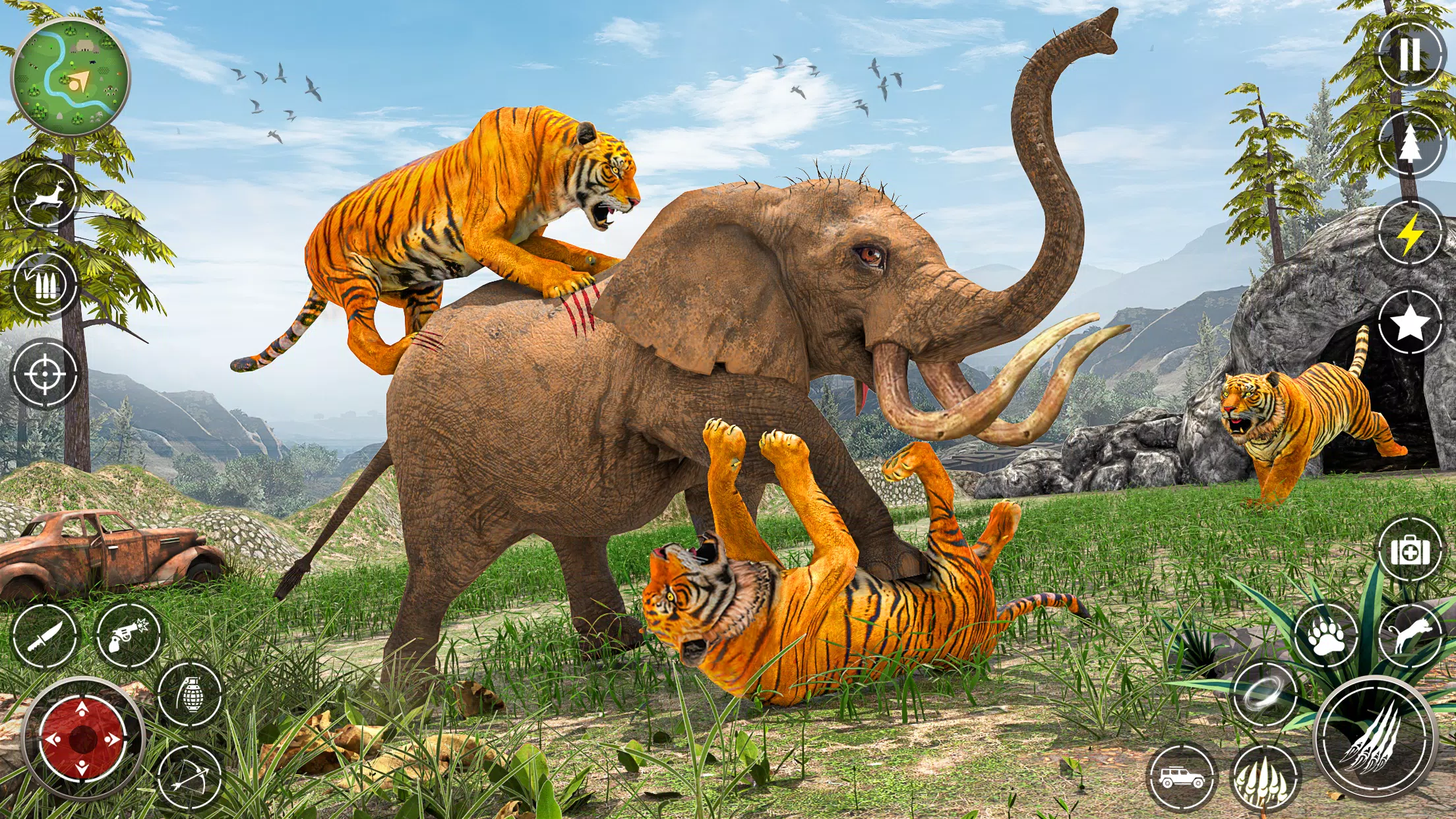 Schermata The Tiger Family Simulator 3D 1