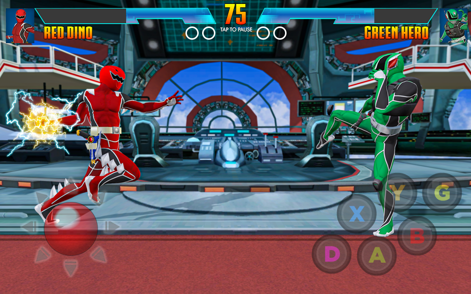 Schermata Hero Dino Morphin Fight Ranger 1