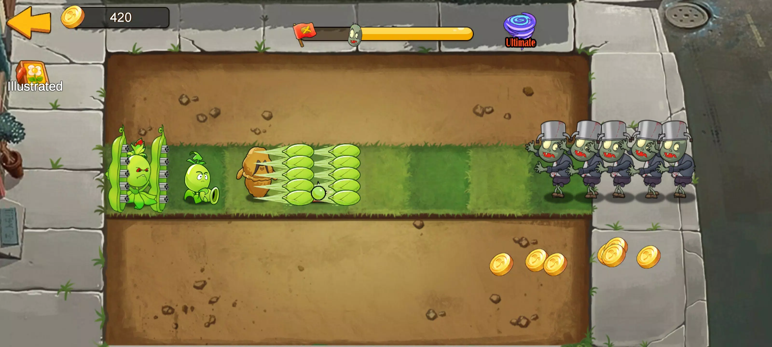 Merge Plants – Defense Zombies Tangkapan skrin 3