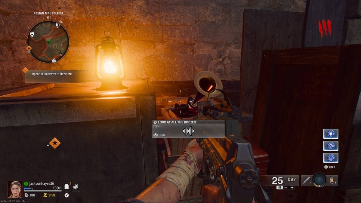 Black Ops 6 Zombies Mezarda Ses Günlüğü.