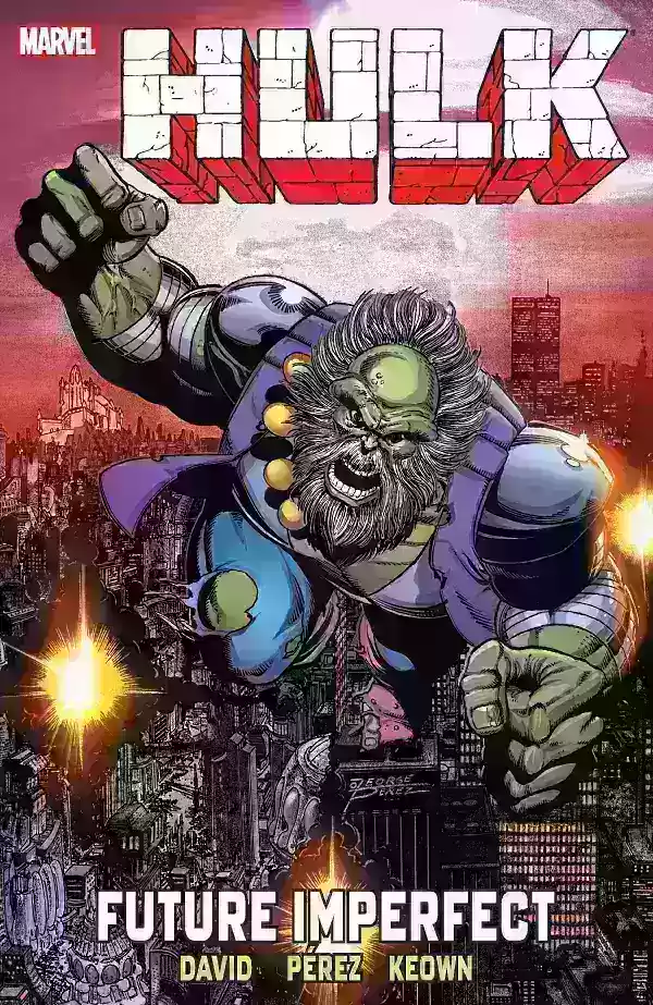 Peter David's comic book work art by George Perez