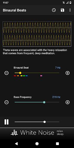 Binaural Beats Generator ภาพหน้าจอ 3