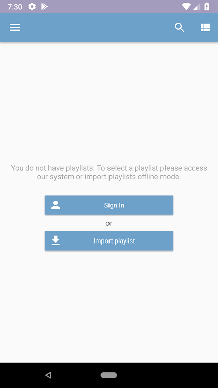 OttPlayer स्क्रीनशॉट 1