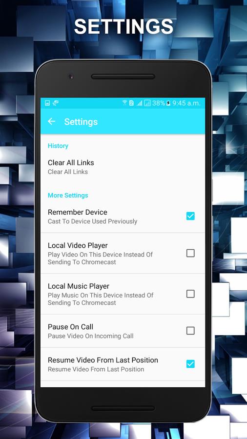 RaysCast For Chromecast ဖန်သားပြင်ဓာတ်ပုံ 2