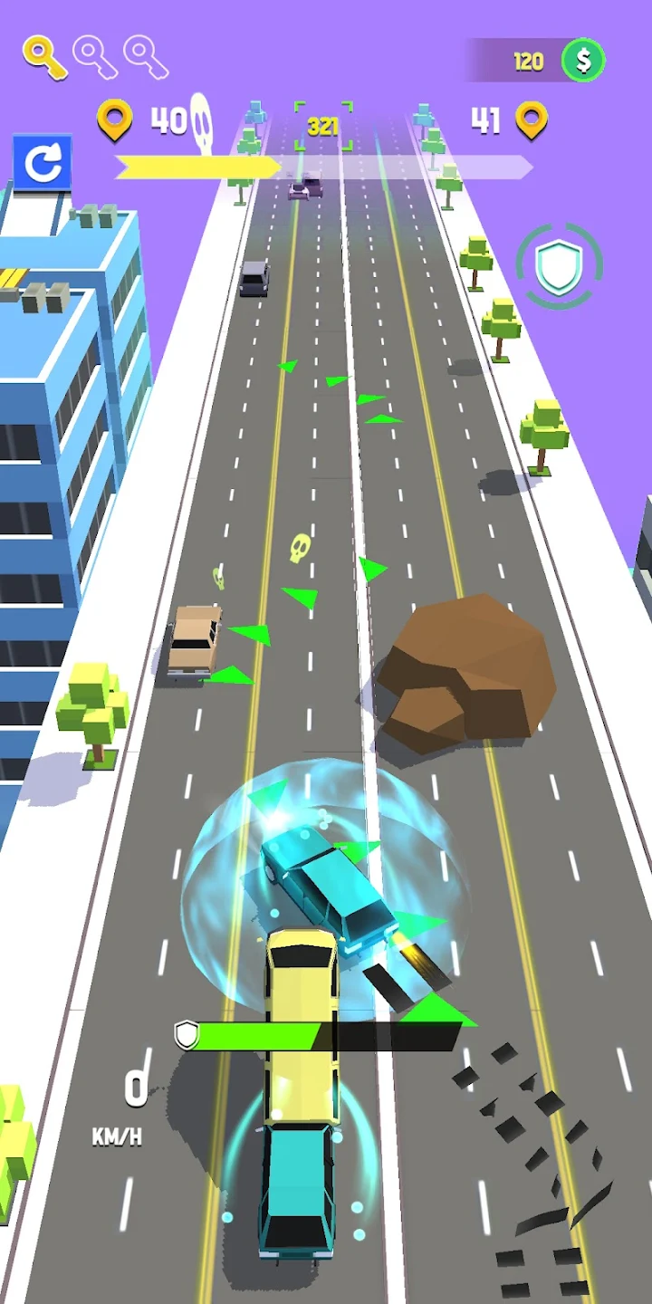 Schermata Crazy Driver 3D: Car Traffic 4
