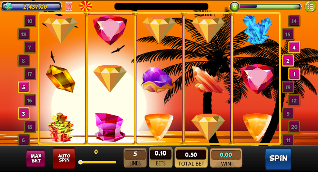 Jewel & Gems Wilds Slot! ဖန်သားပြင်ဓာတ်ပုံ 3