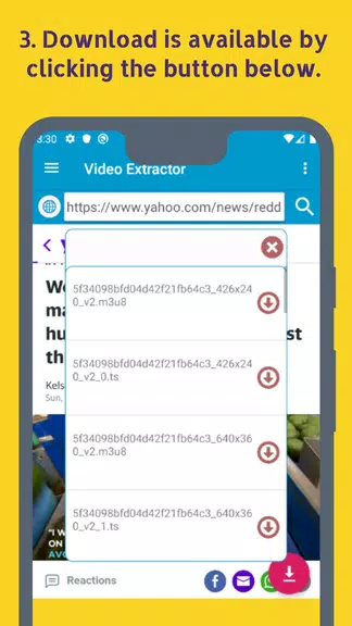Video Extractor Ảnh chụp màn hình 4