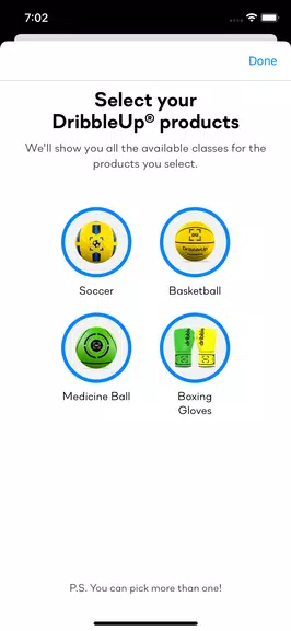DribbleUp - Sports & Fitness Captura de pantalla 1