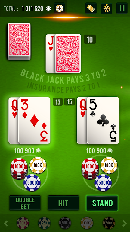 Blackjack 21 - Vegas Casino应用截图第2张