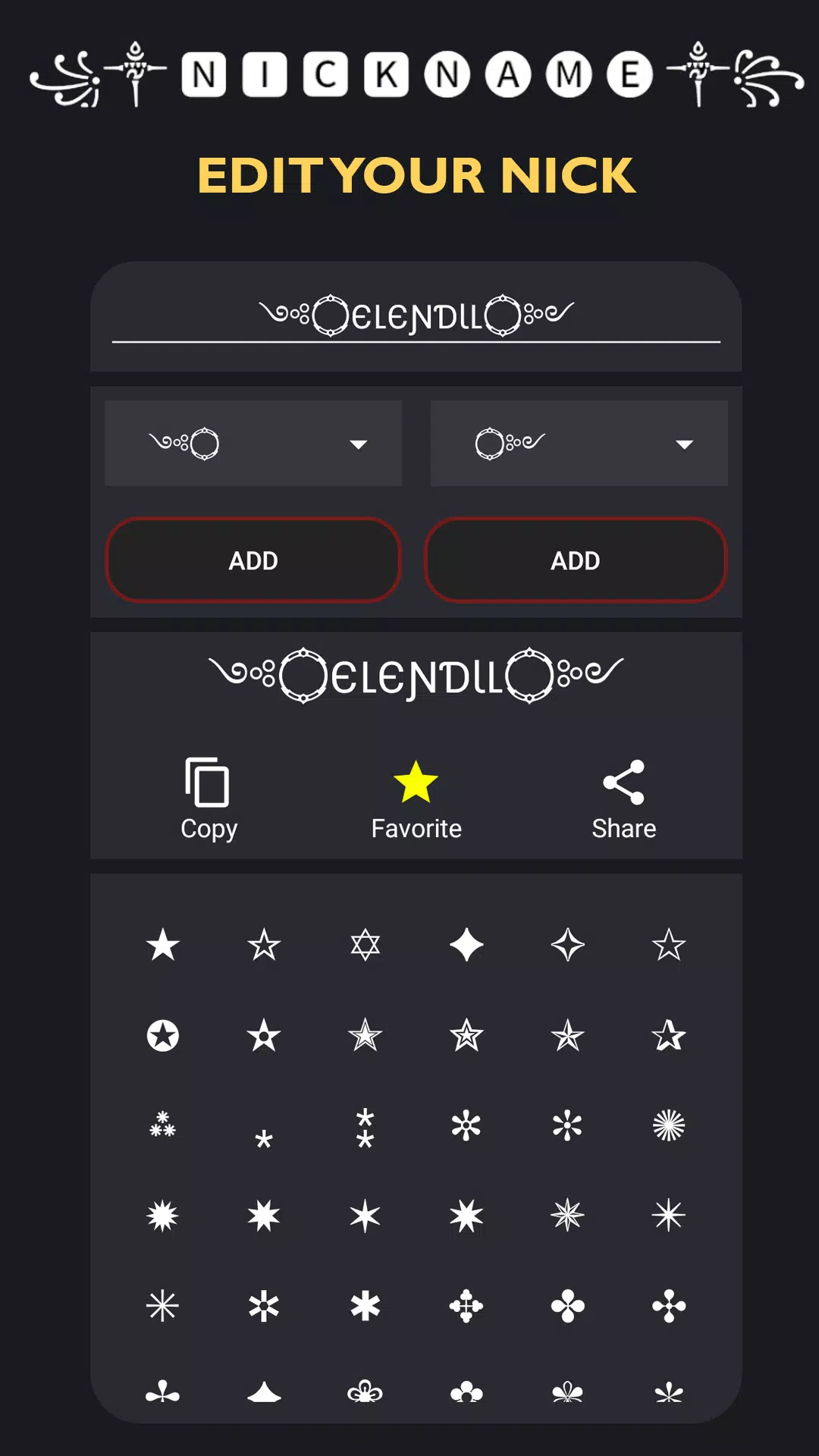 Crosshair & Nickname Generator स्क्रीनशॉट 3