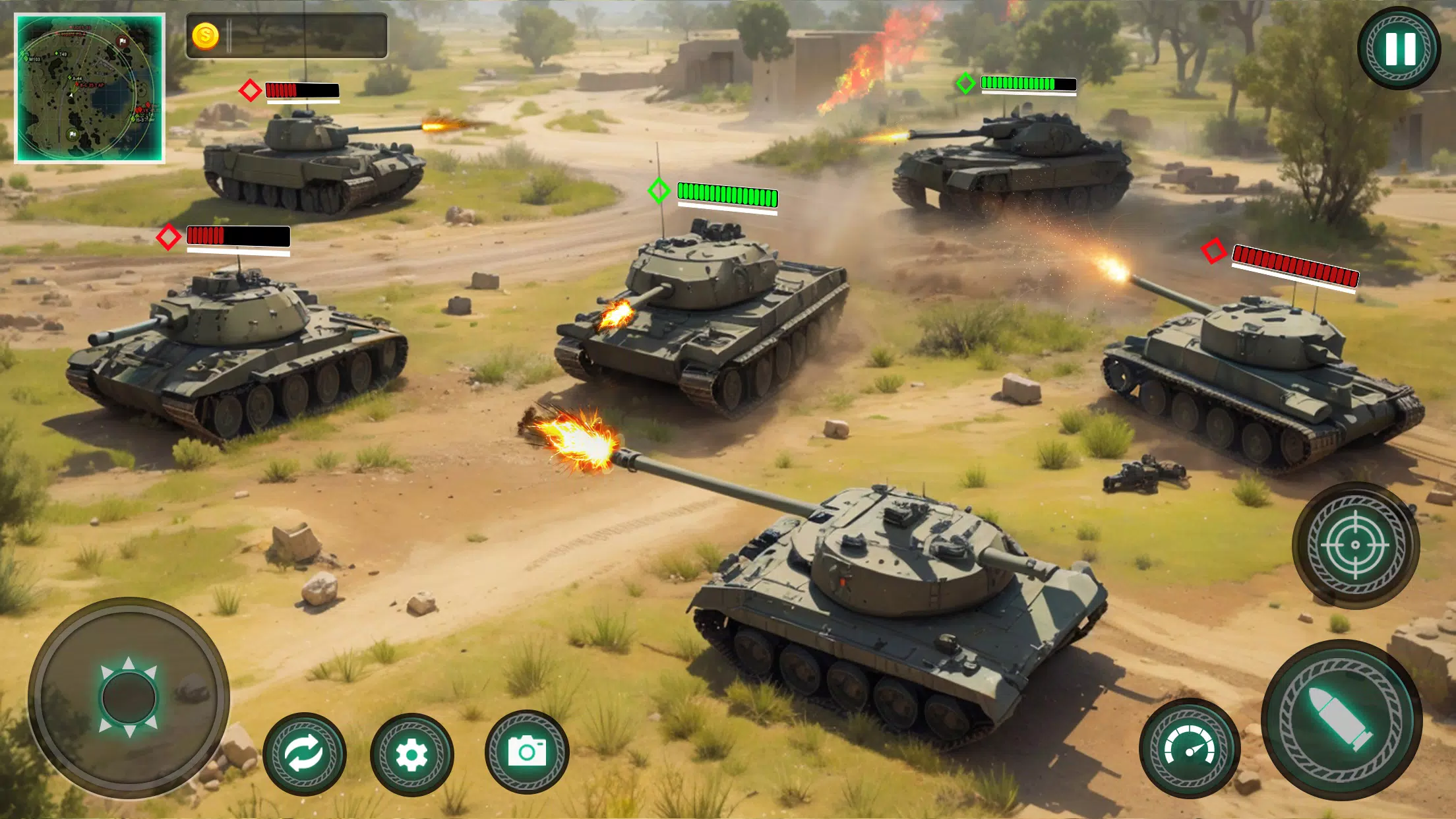Schermata Military Tank War Machine Sim 1