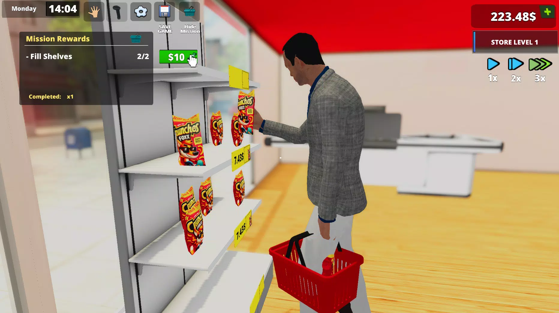 Retail Supermarket Simulator應用截圖第1張