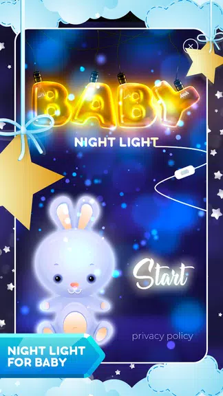 Baby night light - lullabies w スクリーンショット 1