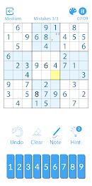 Sudoku - Classic Logic Puzzles ภาพหน้าจอ 3
