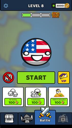 Country Balls: World Clash Capture d'écran 1