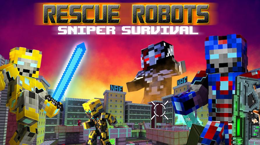 Rescue Robots Sniper Survival应用截图第1张