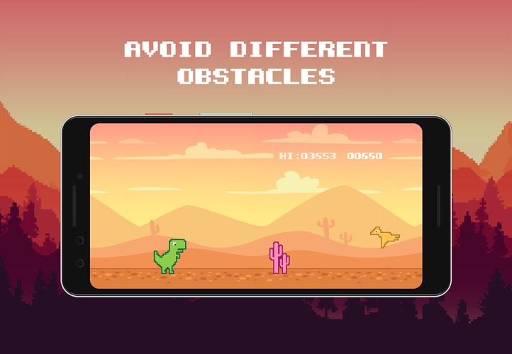 Dino - desert runner Screenshot 2