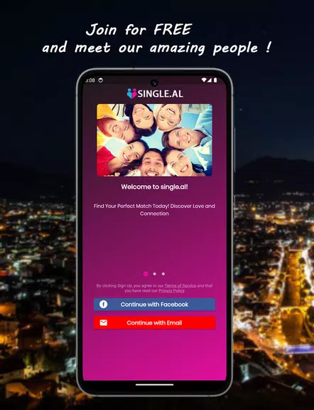 Schermata Single.al - Dating & Connect 1