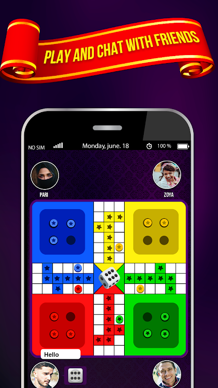 Classic Ludo Game Tangkapan skrin 4