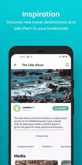 Lambus | Travel Planner Schermafbeelding 3