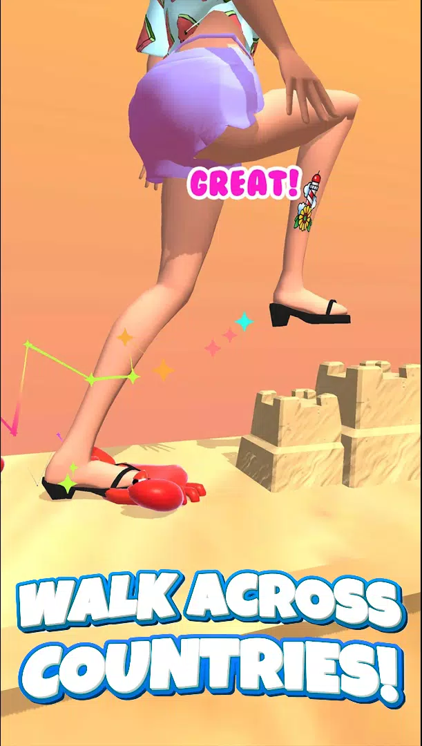 Schermata ASMR Tippy Toe - ASMR Games 4