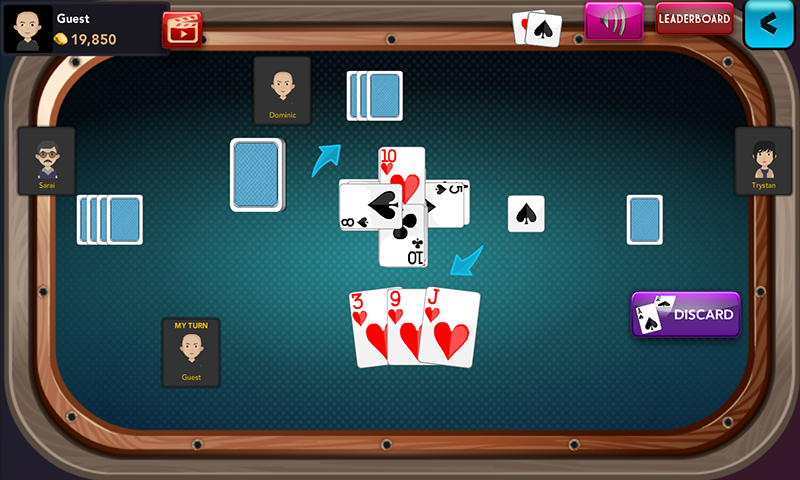 Offline Crazy Eights - Free Card Game Captura de tela 4