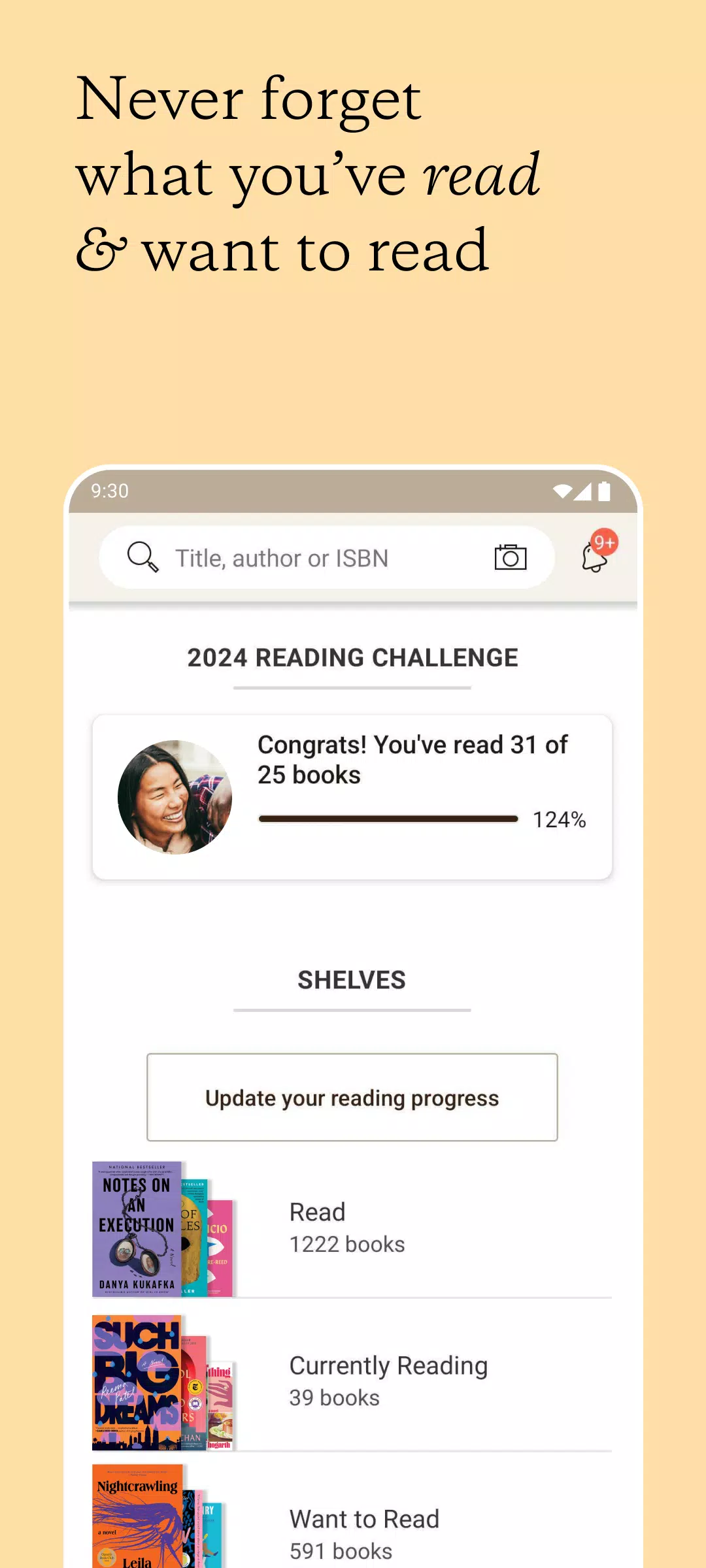 Goodreads應用截圖第3張