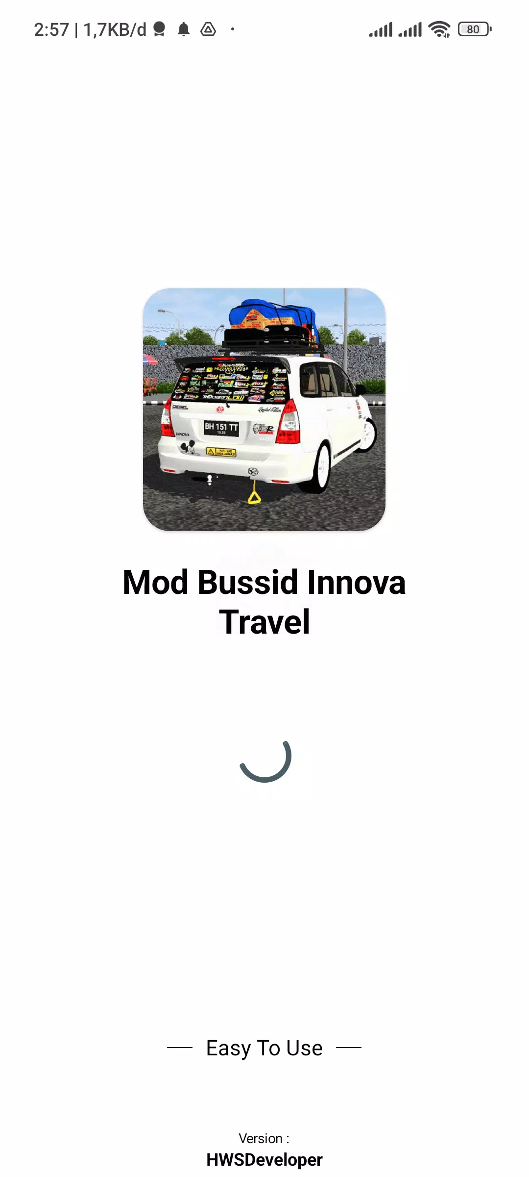 Mod Bussid Innova Travel Ảnh chụp màn hình 2