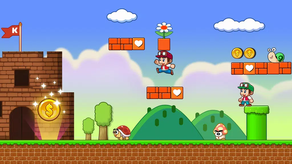 Super Billy's World:Jump & Run スクリーンショット 1