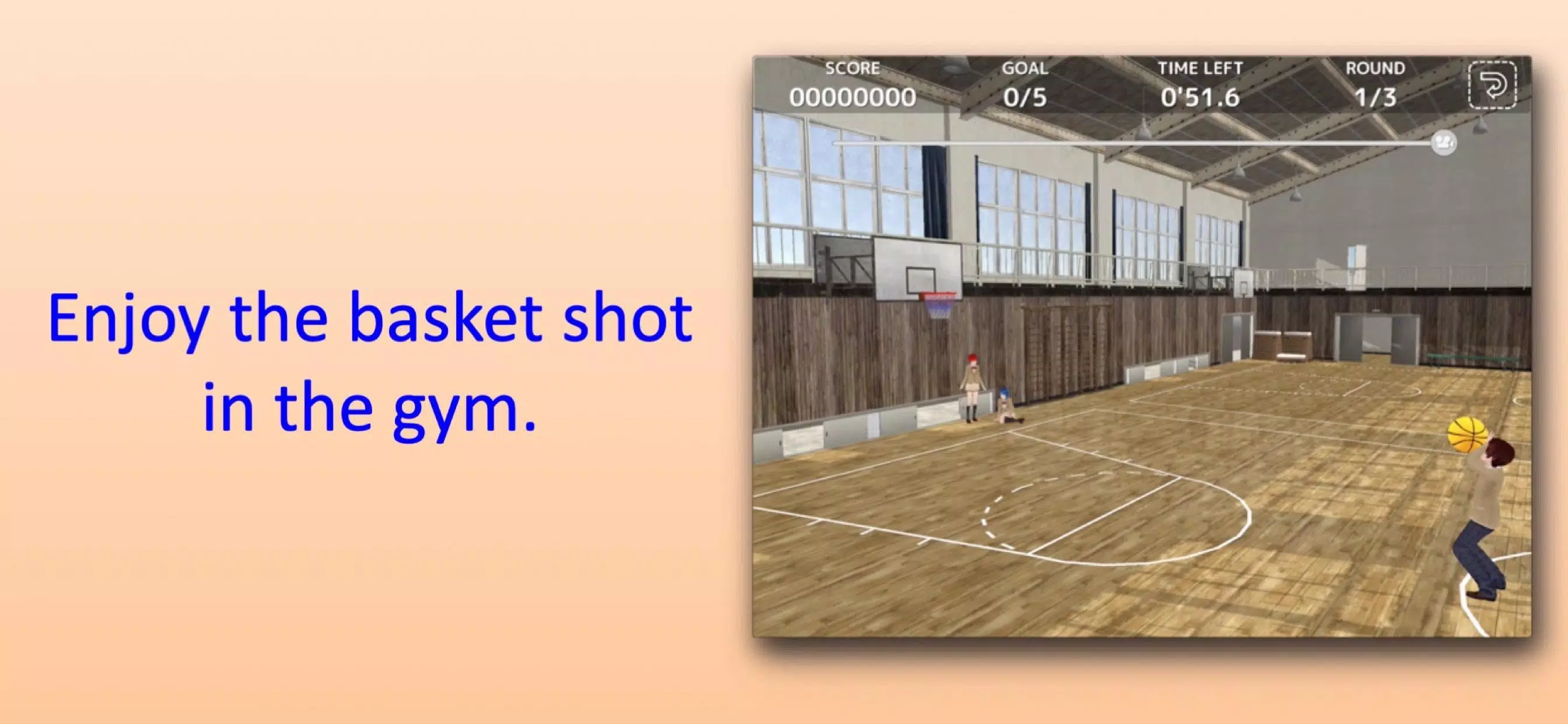 School Basket Capture d'écran 2