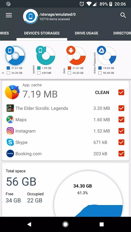 Storage Analyzer & Disk Usage應用截圖第3張